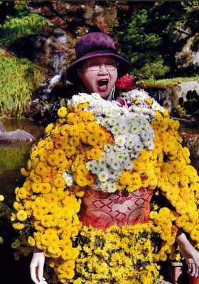 入選「私の菊人形」の写真