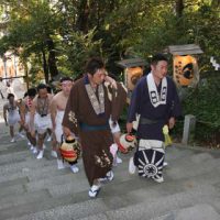 御神火祭の写真