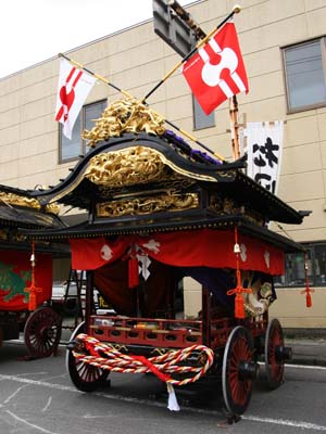 松岡の太鼓台の写真