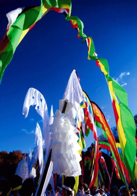 入選「木幡の幡祭り」の写真