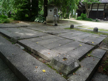 山門跡の写真