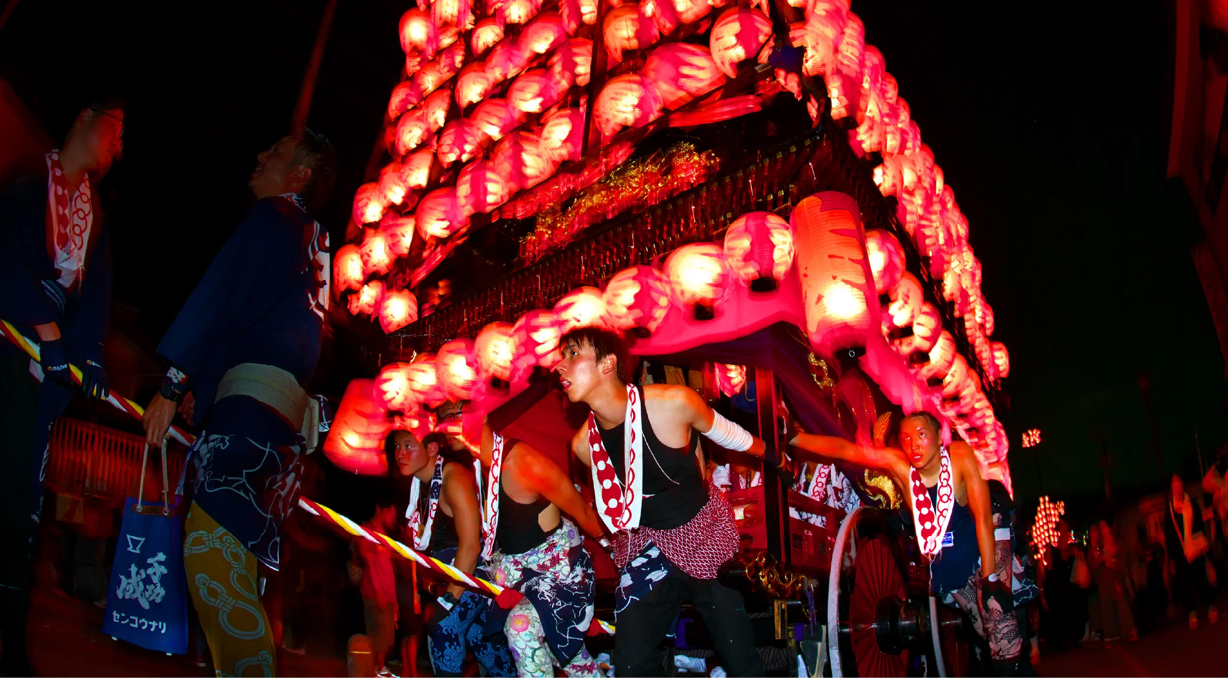 提灯祭りの画像